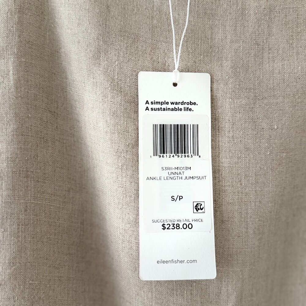 Eileen Fisher - Organic Linen Jumpsuit